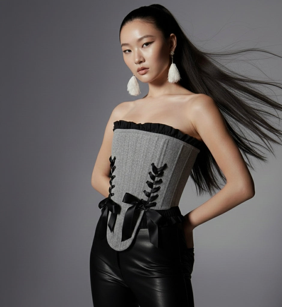Gray Vici Corset