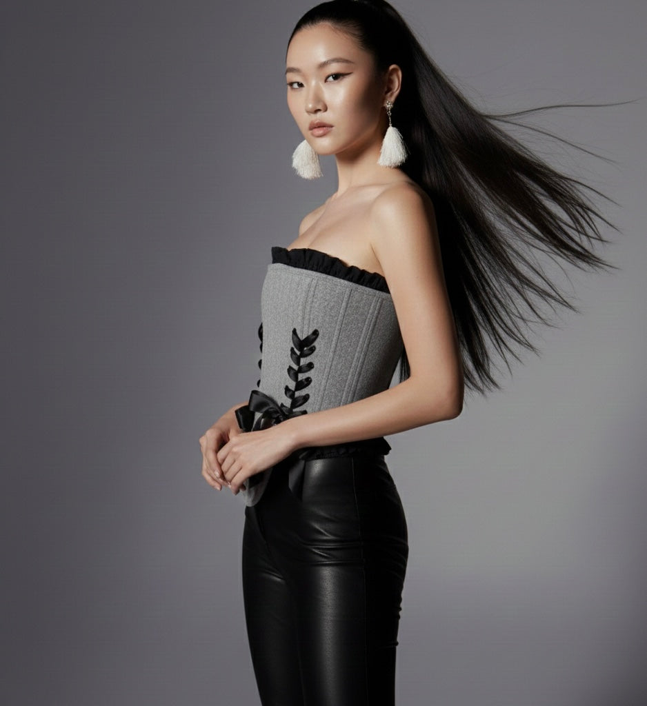 Gray Vici Corset