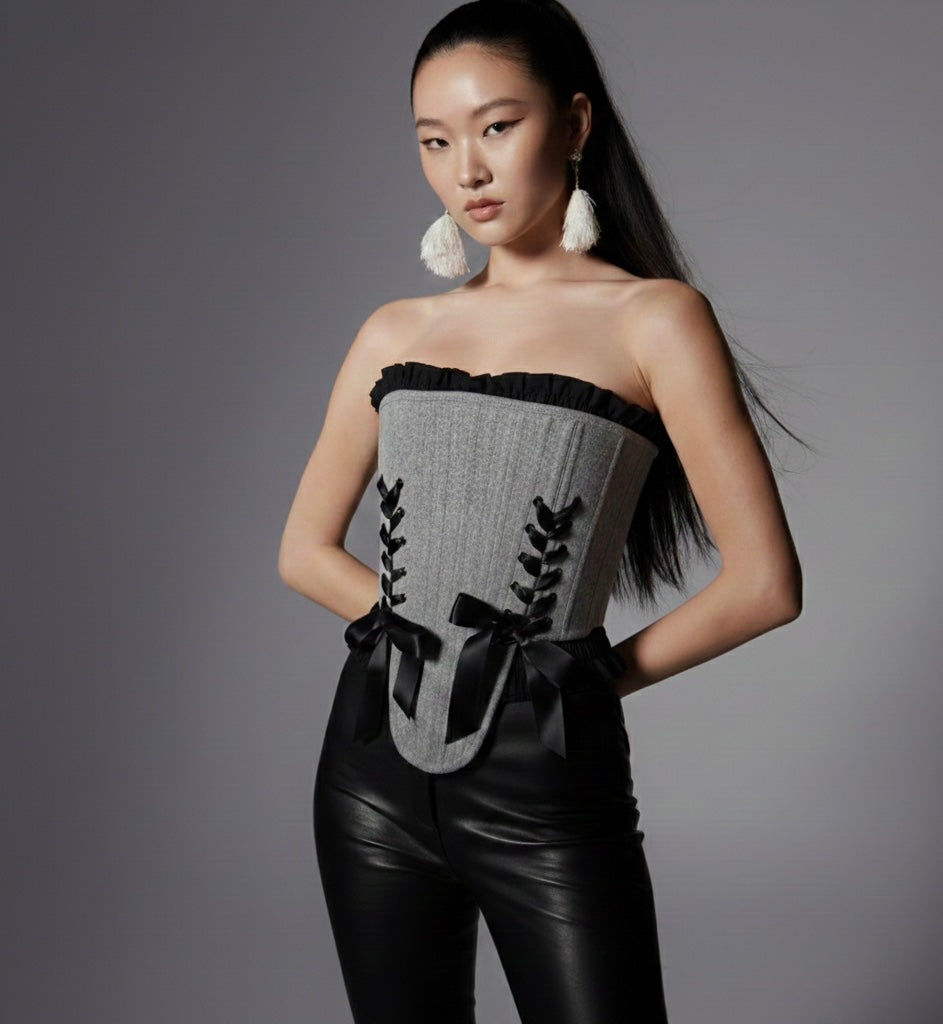 Gray Vici Corset